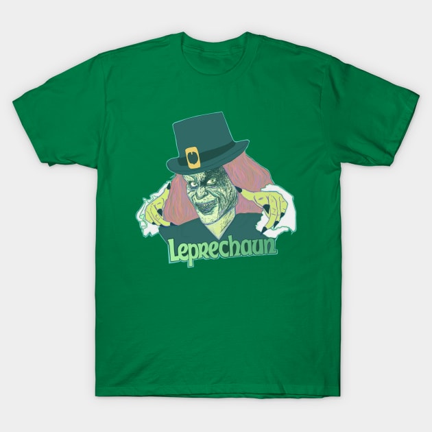 Leprechaun T-Shirt by attackofthegiantants
